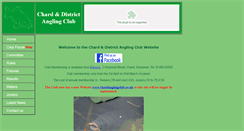 Desktop Screenshot of chardanddistrictanglingclub.co.uk
